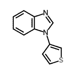 CAS 登录号：312959-35-6， 1-(3-噻吩基)-1H-苯并咪唑