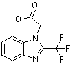 CAS 登录号：313241-14-4， (2-三氟甲基-苯并咪唑-1-基)-乙酸