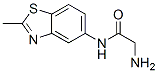 CAS 登录号：313502-87-3， 2-氨基-N-(2-甲基-5-苯并噻唑基)-乙酰胺