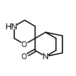 CAS 登录号：313643-38-8， 螺[4-氮杂双环[2.2.2]辛烷-2,6'-[1,3]恶嗪烷]-3-酮