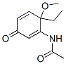 CAS 登录号：313693-50-4， N-(6-乙基-6-甲氧基-3-氧代-1,4-环己二烯-1-基)-乙酰胺