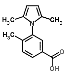 CAS 登录号：313701-78-9， 3-(2,5-二甲基-1H-吡咯-1-基)-4-甲基苯甲酸
