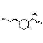 CAS 登录号：313950-53-7， 2-[(2R,4R)-2-异丙基-4-哌啶基]乙醇