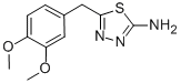 CAS#: 313957-85-6, 5-(3,4-Dimethoxy-Benzyl)-[1,3,4]Thiadiazol-2-Ylamine