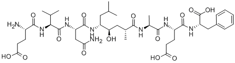 CAS#: 314266-76-7, Glu-Val-Asn-Leu-Ala-Ala-Glu-Phe