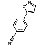 CAS 登录号：314267-83-9， 4-(1,2-恶唑-5-基)苯甲腈