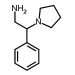 CAS 登录号：31466-46-3， 2-苯基-2-(1-吡咯烷基)乙胺