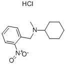 CAS#: 31611-42-4, N-Methyl-N-[(2-Nitrophenyl)Methyl]Cyclohexanamine Hydrochloride