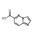 CAS 登录号：316352-05-3， 咪唑并[1,2-b]哒嗪-6-羧酸