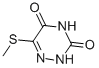 CAS 登录号：31697-20-8， 5-(甲硫基)-6-氮杂尿嘧啶
