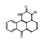 CAS 登录号：31715-46-5， 3-溴-1H-二苯并[去,H]喹啉-2,7-二酮