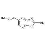 CAS 登录号：31784-76-6， 6-乙氧基[1,3]噻唑并[5,4-b]吡啶-2-胺