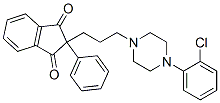 CAS#: 31804-91-8, 2-[3-[4-(2-Chlorophenyl)Piperazin-1-Yl]Propyl]-2-Phenylindene-1,3-Dione