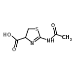 CAS 登录号：318245-45-3， 2-乙酰氨基-4,5-二氢-1,3-噻唑-4-羧酸