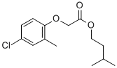 CAS 登录号:31881-96-6, 3-甲基丁基2-(4-氯-2-甲基苯氧基)乙酸酯