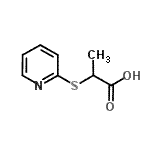 CAS#: 32002-78-1, 2-(2-Pyridinylsulfanyl)Propanoic Acid