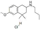CAS#: 32038-41-8, N-Butyl-6-Methoxy-4,4-Dimethyl-2,3-Dihydro-1H-Naphthalen-2-Amine Hydrochloride