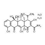 CAS 登录号:32075-29-9, (4S,4aR,5S,5aR,6S,12aS)-4-(二甲基氨基)-3,5,6,10,12,12A-六羟基-6-甲基-1,11-二氧代-1,4,4A,5,5A,6,11,12A-八氢-2-并四苯甲酰胺二水合物
