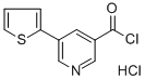 CAS 登录号：321309-36-8， 5-(2-噻吩基)烟酰氯盐酸盐