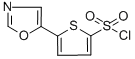 CAS#: 321309-40-4, 5-(1,3-Oxazol-5-Yl)-2-Thiophenesulfonyl Chloride