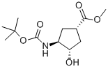 CAS#: 321744-19-8, (1S,2S,4S)-N-Boc-1-Amino-2-Hydroxycyclopentane-4-Carboxylic Acid Methyl Ester