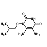 CAS#: 321890-32-8, 5,6-Diamino-1-Isobutoxy-2,4(1H,3H)-Pyrimidinedione