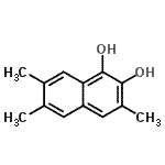 CAS#: 32249-78-8, 3,6,7-Trimethyl-1,2-Naphthalenediol