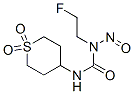 CAS 登录号:32319-89-4, 3-(1,1-二氧代硫杂环己烷-4-基)-1-(2-氟乙基)-1-亚硝基脲