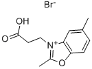 CAS#: 32353-63-2, 3-(2-Carboxyethyl)-2,5-Dimethylbenzoxazolium Bromide