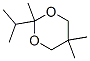 CAS#: 32362-64-4, 2,5,5-Trimethyl-2-Propan-2-Yl-1,3-Dioxane