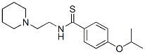 CAS#: 32412-06-9, N-(2-Piperidin-1-Ylethyl)-4-Propan-2-Yloxybenzenecarbothioamide