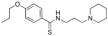CAS#: 32416-18-5, N-(3-Piperidin-1-Ylpropyl)-4-Propoxybenzenecarbothioamide