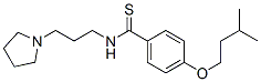 CAS#: 32417-24-6, 4-(3-Methylbutoxy)-N-(3-Pyrrolidin-1-Ylpropyl)Benzenecarbothioamide