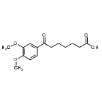 CAS#: 32435-16-8, 7-(3,4-Dimethoxyphenyl)-7-Oxoheptanoic Acid