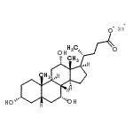 CAS#: 32500-01-9, Sodium (3alpha,5beta,7alpha,12alpha)-3,7,12-Trihydroxycholan-24-Oate