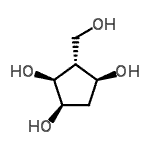 CAS#: 325480-58-8, (1R,2S,3R,4S)-3-(Hydroxymethyl)-1,2,4-Cyclopentanetriol