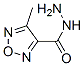 CAS#: 32551-34-1, 4-Methyl-1,2,5-Oxadiazole-3-Carbohydrazide