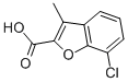 CAS#: 32565-18-7, 7-Chloro-3-Methyl-Benzofuran-2-Carboxylic Acid