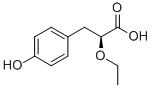 CAS 登录号：325793-65-5， (S)-2-乙氧基-3-(4-羟基-苯基)-丙酸