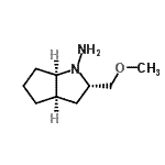 CAS 登录号：325810-94-4， (2S,3aR,6aR)-2-(甲氧基甲基)六氢环戊并[b]吡咯-1(2H)-胺