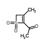 CAS#: 32623-93-1, 1-(3-Methyl-1,1-Dioxido-2H-Thiet-4-Yl)Ethanone