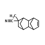 CAS 登录号：326613-61-0， 4-甲基四环[6.2.1.1<sup>3,6</sup>.0<sup>2,7</sup>]十二碳-9-烯-4-甲腈