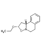 CAS 登录号：327188-03-4， (2S,10bR)-2-乙氧基-1,5,6,10B-四氢-2H-[1,2]恶唑并[3,2-a]异喹啉