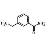 CAS 登录号：32743-35-4， 4-乙基-2-吡啶甲酰胺
