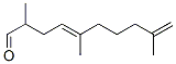 CAS 登录号：32803-39-7， (4E)-2,5,9-三甲基癸-4,9-二烯醛