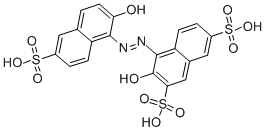 CAS#: 32884-46-1, 1-(2-Hydroxy-6-Sulfo-1-Naphthylazo)-2-Naphthol-3,6-Disulfonic Acid
