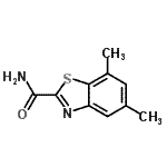 CAS 登录号：328961-31-5， 5,7-二甲基-1,3-苯并噻唑-2-甲酰胺