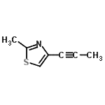 CAS 登录号：329009-88-3， 2-甲基-4-(1-丙炔-1-基)-1,3-噻唑