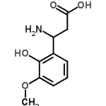 CAS#: 32906-18-6, 3-Amino-3-(2-Hydroxy-3-Methoxyphenyl)Propanoic Acid