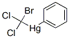 CAS 登录号：3294-58-4， (溴-二氯甲基)-苯基汞